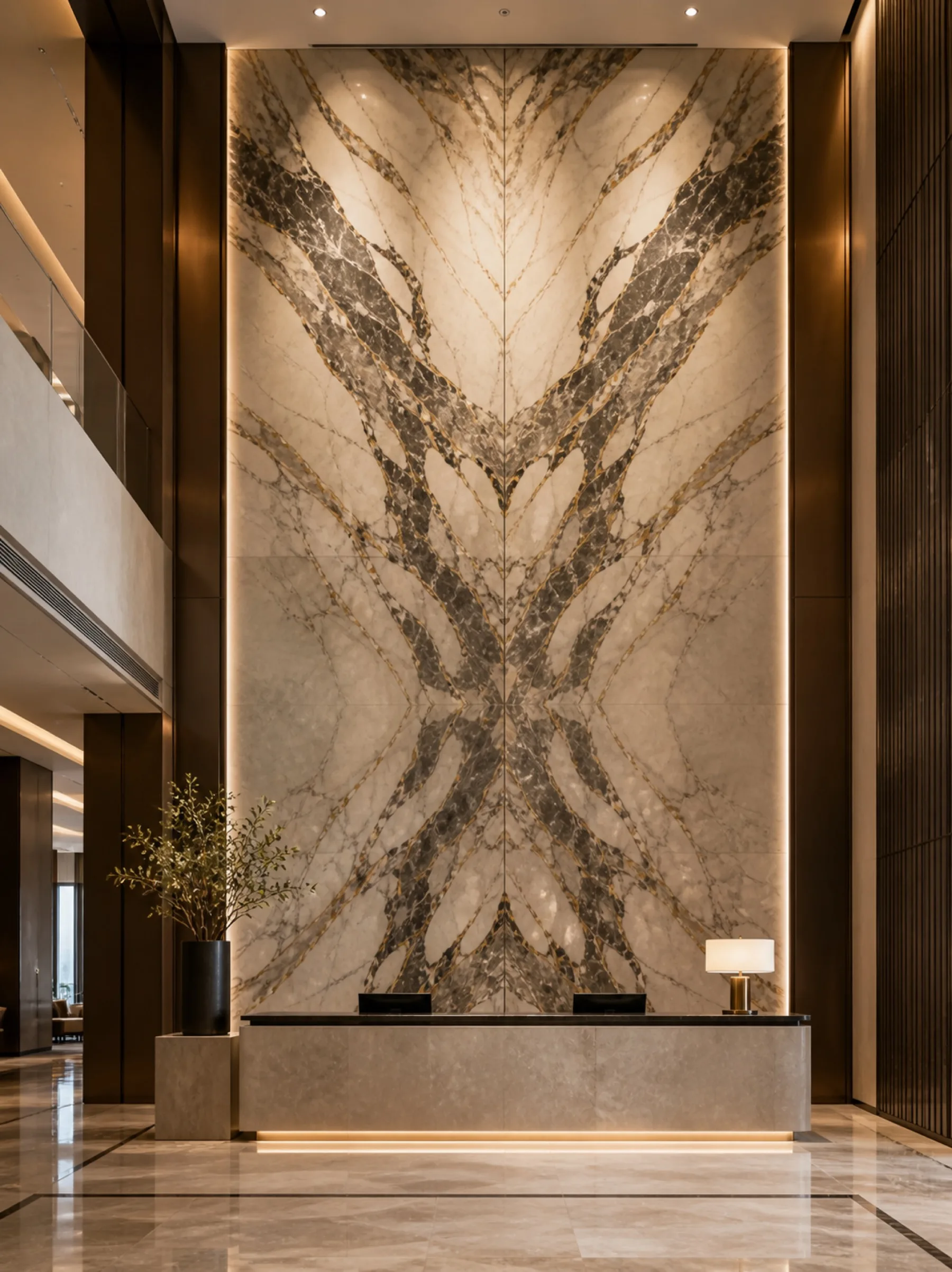Workshop marble and porcelain design