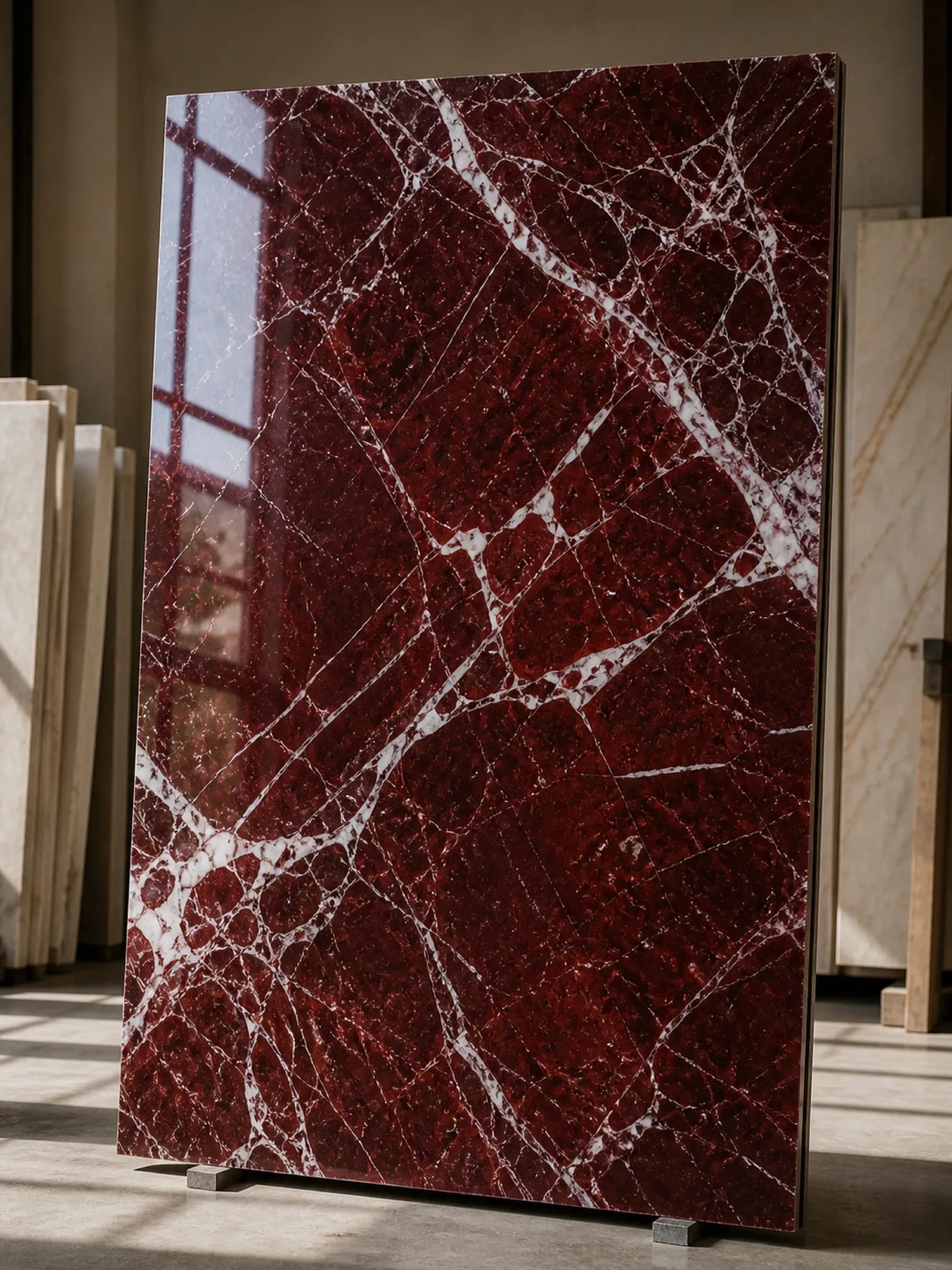 Marble versus porcelain comparison