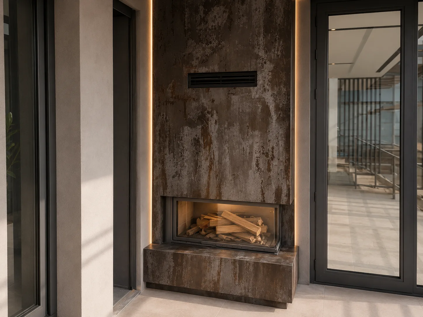 Karahanlı Architecture Fireplace Project